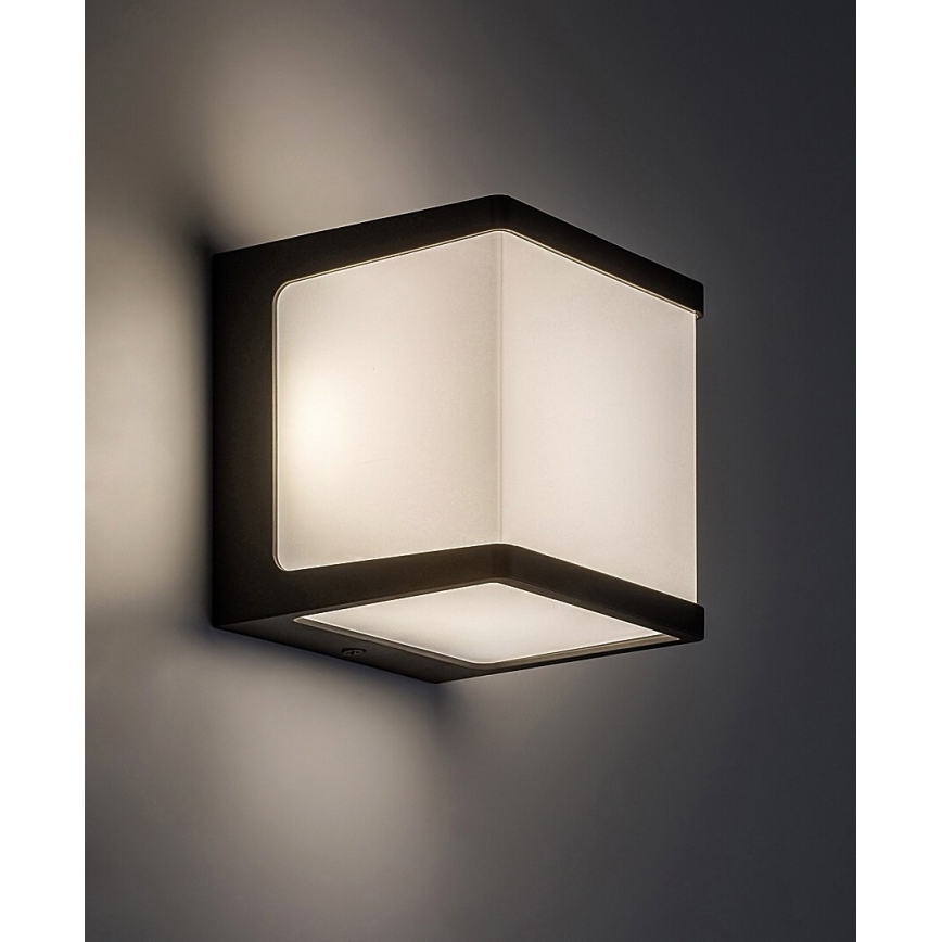 Rabalux - LED vägglampa för utomhusbruk LED/10W/230V IP54 svart