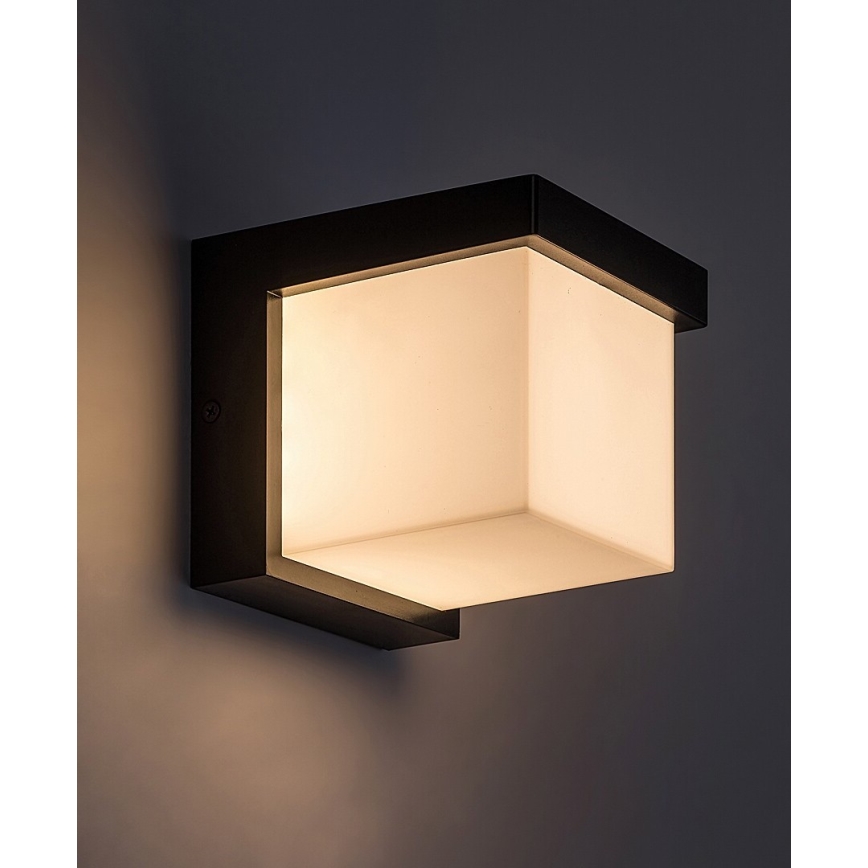 Rabalux - LED vägglampa för utomhusbruk LED/10W/230V IP54 svart