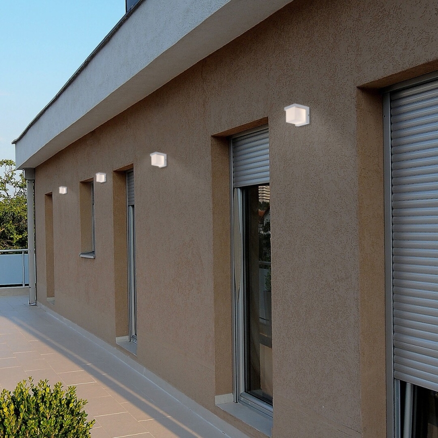 Rabalux - LED vägglampa för utomhusbruk LED/10W/230V IP54 vit