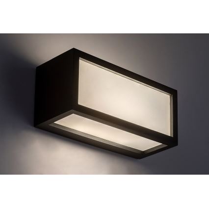 Rabalux - LED vägglampa för utomhusbruk LED/10W/230V IP54 svart
