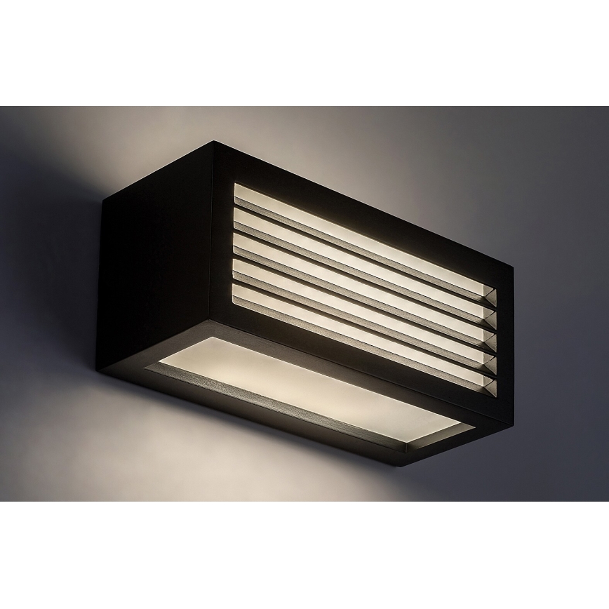 Rabalux - LED vägglampa för utomhusbruk LED/10W/230V IP54 svart