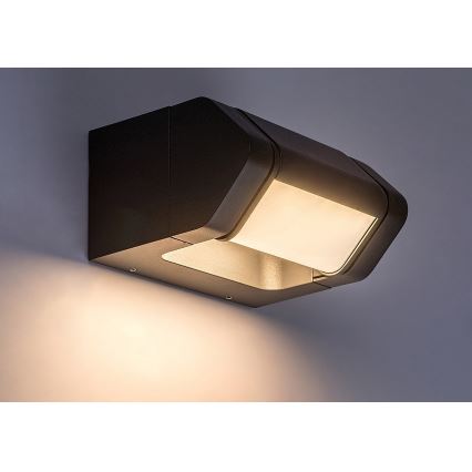 Rabalux - LED Utomhus wall flexible belysning LED/8W/230V IP54 antracit
