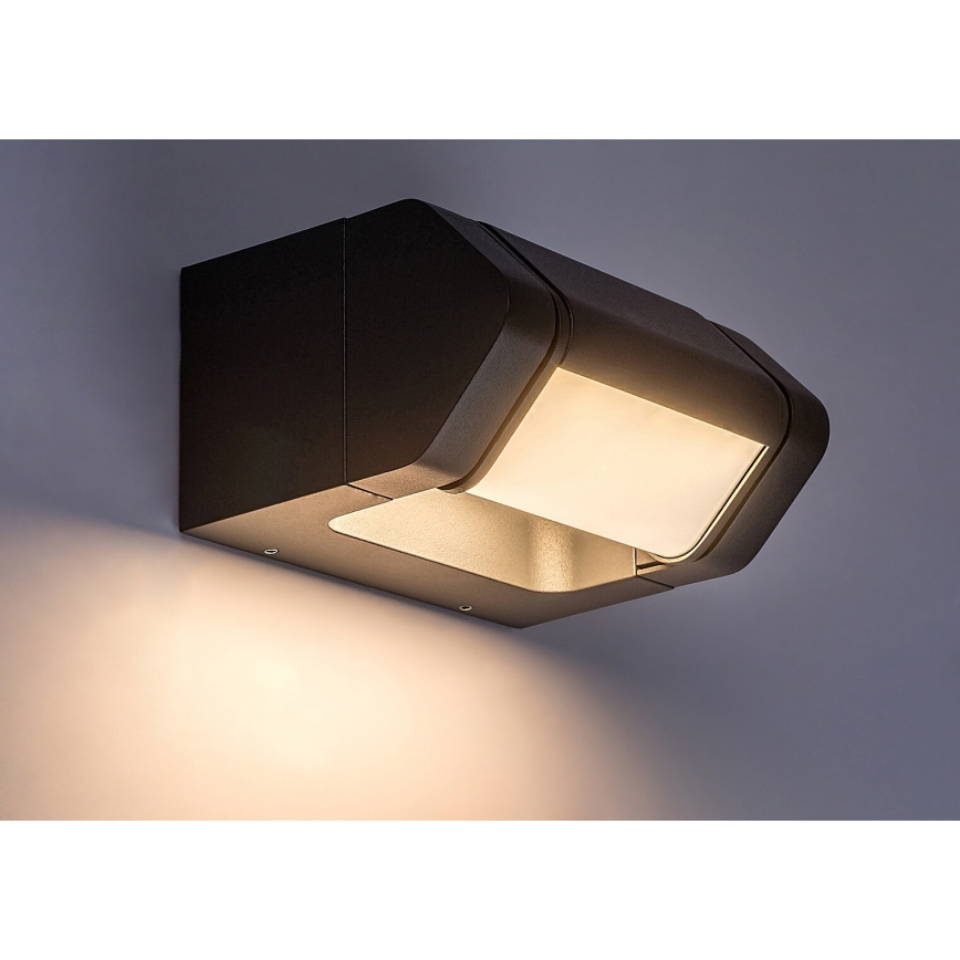 Rabalux - LED Utomhus wall flexible belysning LED/8W/230V IP54 antracit