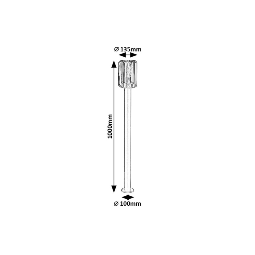 Rabalux - Utomhuslampa 1xE27/40W/230V IP44
