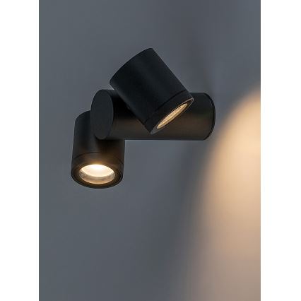 Rabalux - Vägglampa för utomhusbruk 2xGU10/35W/230V IP44