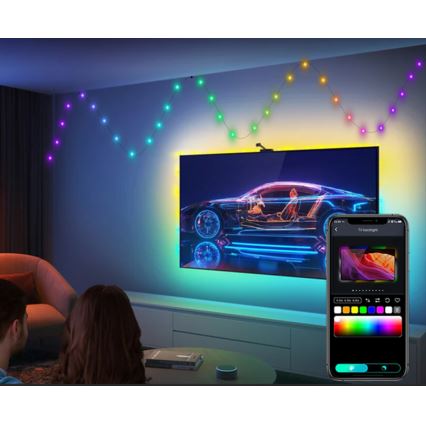 Rabalux - LED RGB list LED/3,2W/5V 10m IP44 Wi-Fi + fjärrkontroll