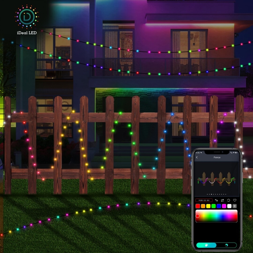 Rabalux - LED RGB list LED/3,2W/5V 10m IP44 Wi-Fi + fjärrkontroll