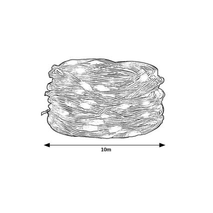 Rabalux - LED RGB list LED/3,2W/5V 10m IP44 Wi-Fi + fjärrkontroll