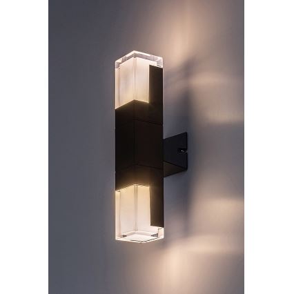 Rabalux - LED vägglampa för utomhusbruk LED/12W/230V 2700/4000/6000K IP54