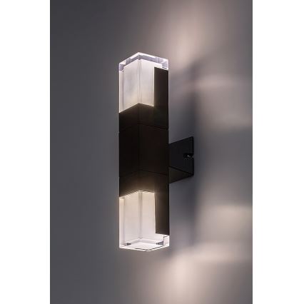 Rabalux - LED vägglampa för utomhusbruk LED/12W/230V 2700/4000/6000K IP54
