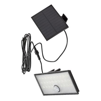 Rabalux - Solcellstrålkastare med sensor LED/8W/3,7V 1800mAh IP65 + fjärrkontroll