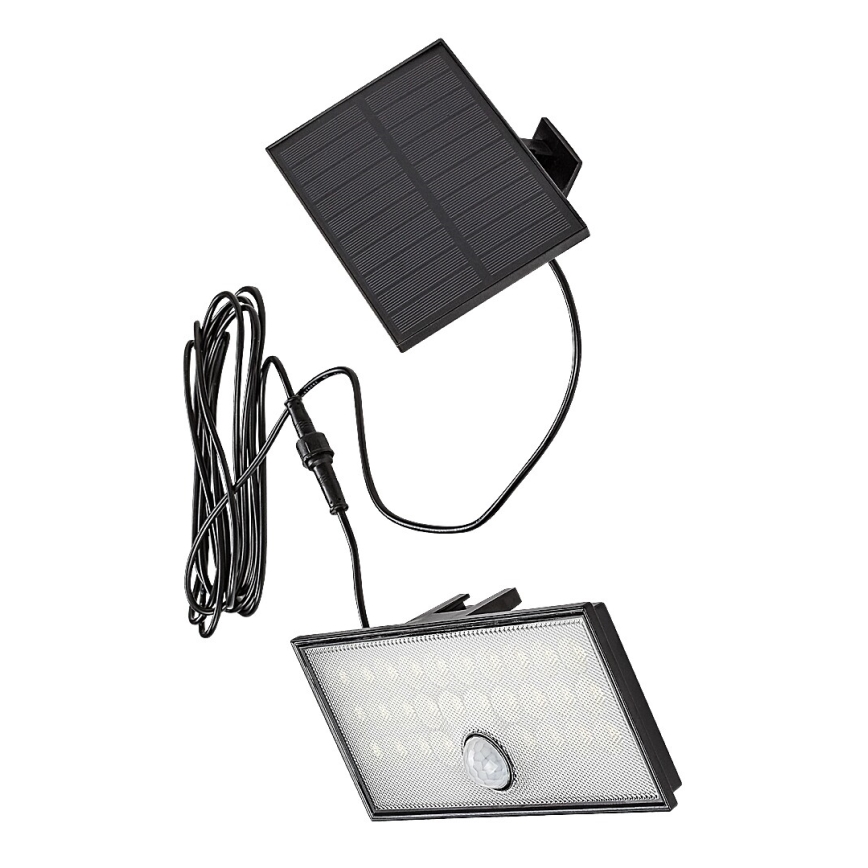 Rabalux - Solcellstrålkastare med sensor LED/8W/3,7V 1800mAh IP65 + fjärrkontroll