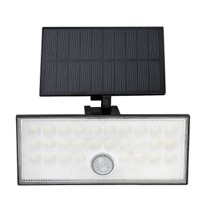 Rabalux - Solcellstrålkastare med sensor LED/8W/3,7V 1800mAh IP65 + fjärrkontroll