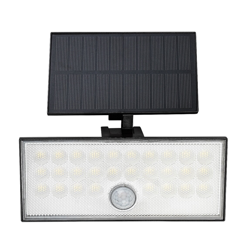 Rabalux - Solcellstrålkastare med sensor LED/8W/3,7V 1800mAh IP65 + fjärrkontroll
