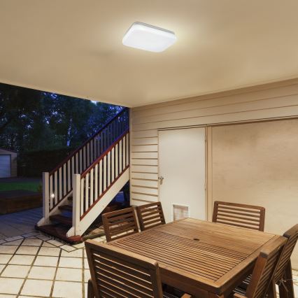 Rabalux - LED taklampa för badrum med sensor LED/18W/230V 3000K IP44
