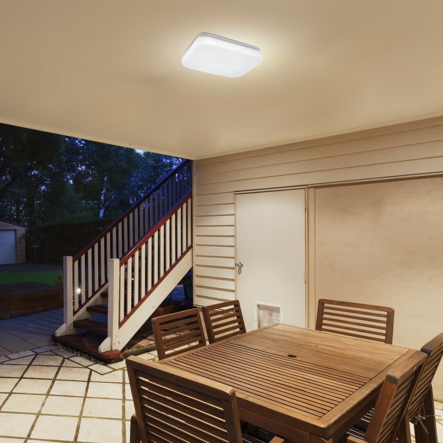Rabalux - LED taklampa för badrum med sensor LED/18W/230V 3000K IP44