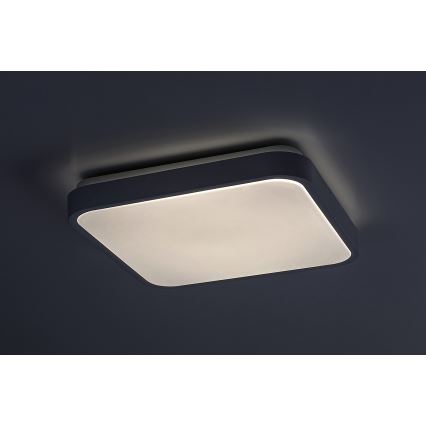 Rabalux - LED taklampa för badrum med inbyggd sensor LED/18W/230V 4000K IP44 28,5x28,5 cm