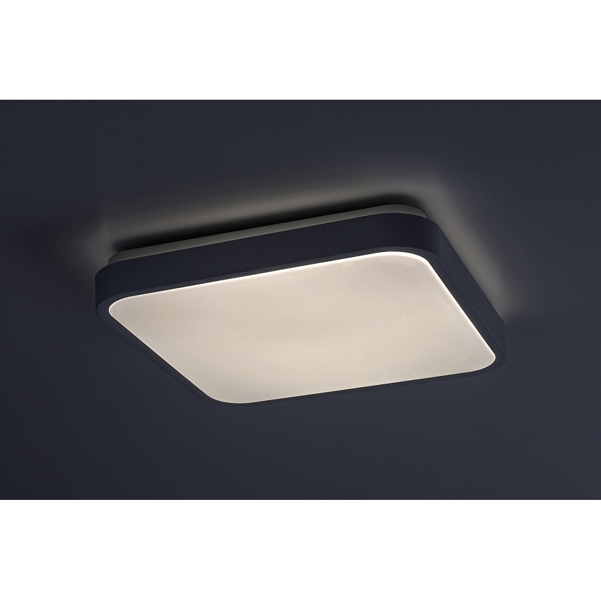 Rabalux - LED taklampa för badrum med inbyggd sensor LED/18W/230V 4000K IP44 28,5x28,5 cm