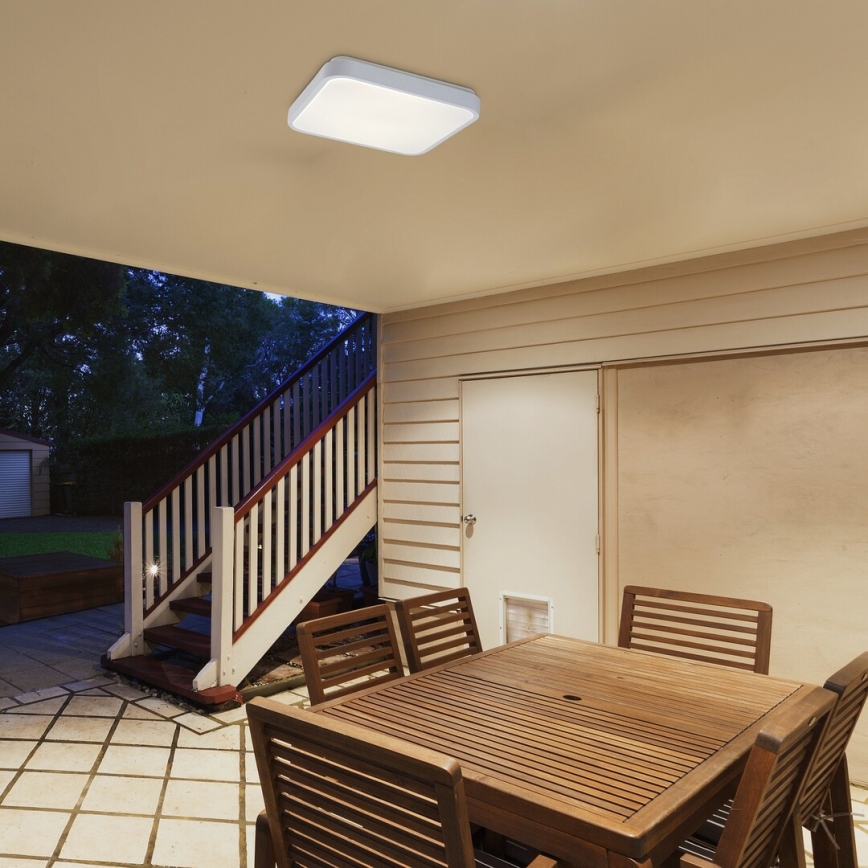 Rabalux - LED taklampa för badrum med sensor LED/18W/230V 4000K IP44