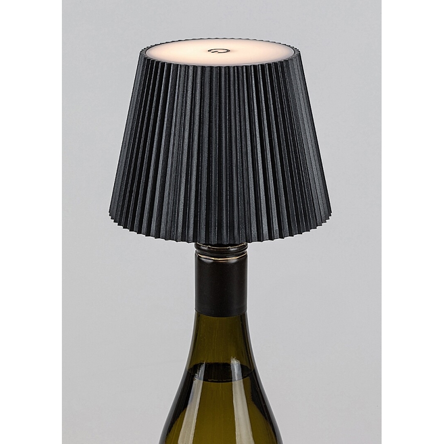 Rabalux - LED Ljusreglerad uppladdningsbar flaska lampskärm LED/2W/5V IP44