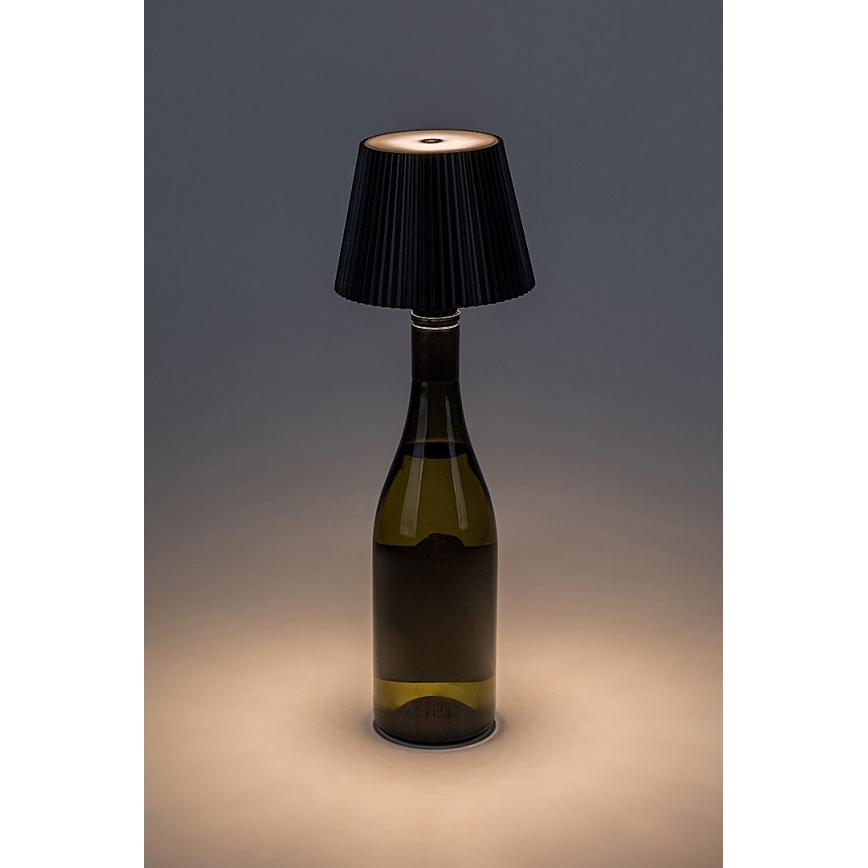 Rabalux - LED Ljusreglerad uppladdningsbar flaska lampskärm LED/2W/5V IP44