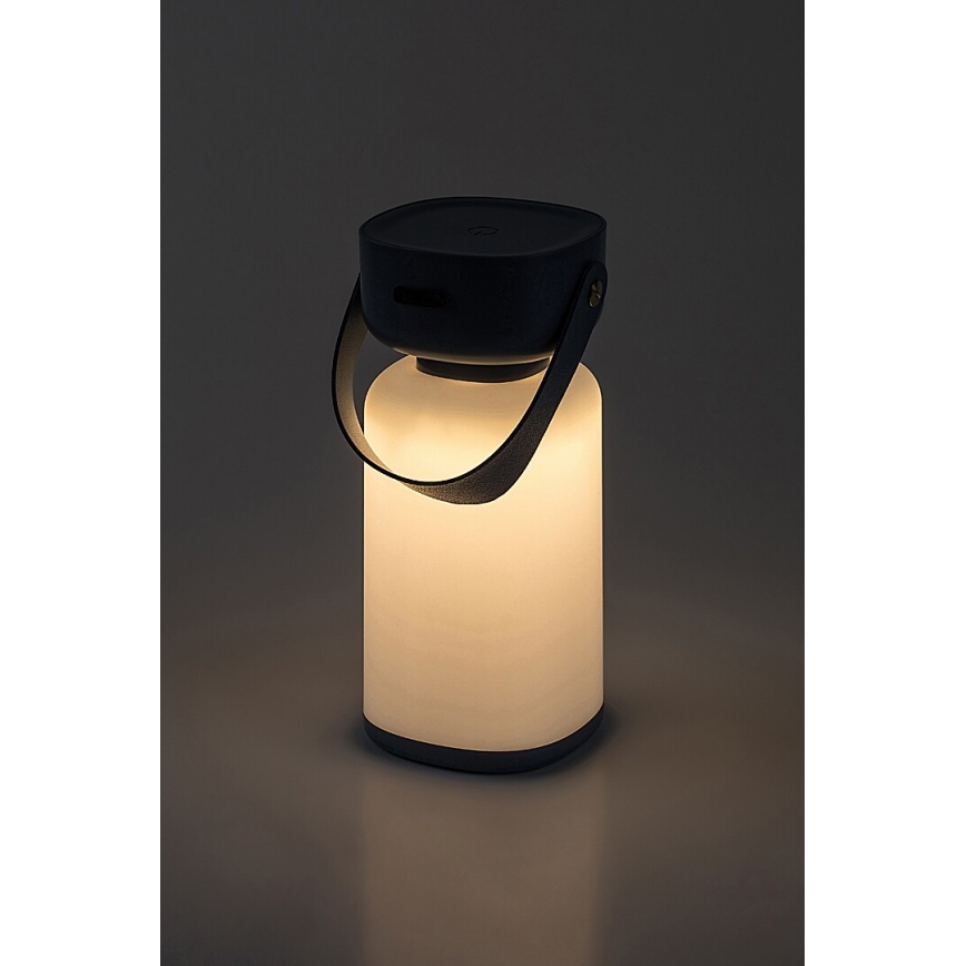 Rabalux - LED Utomhus dimbar touch uppladdningsbar bordslampa LED/3W/5V IP44 blå