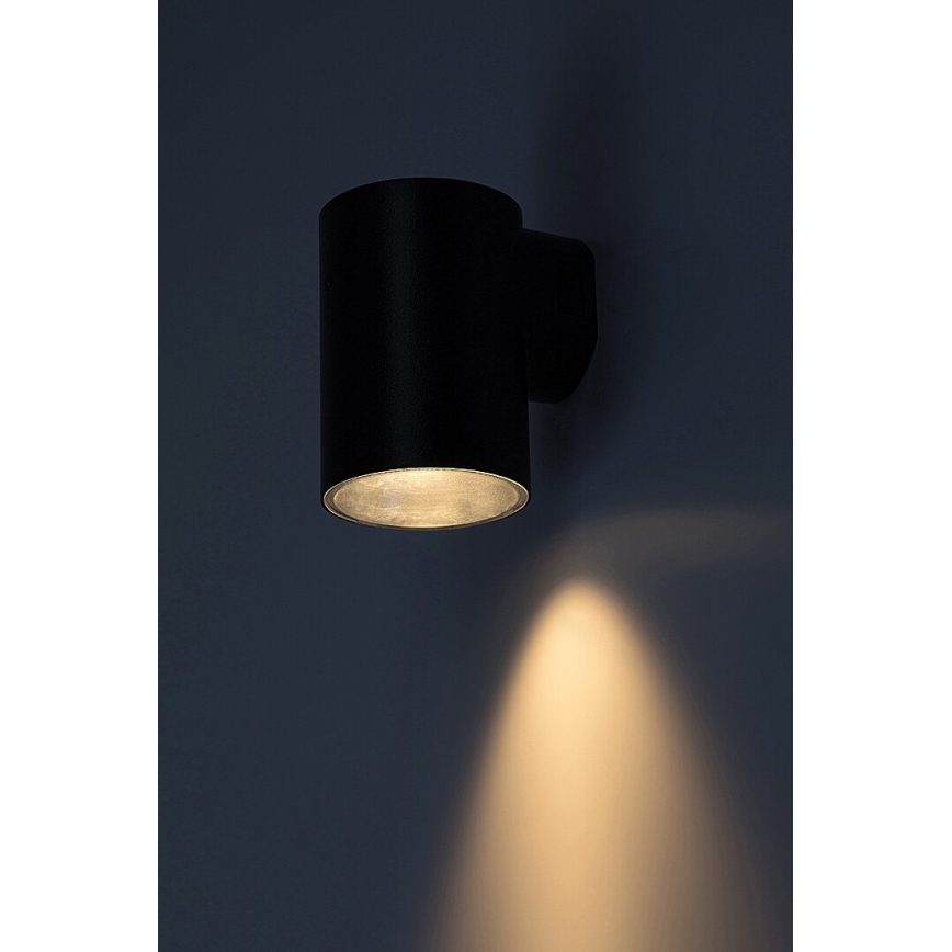 Rabalux - LED vägglampa för utomhusbruk LED/9W/230V 2700/4000/6500K IP65 svart