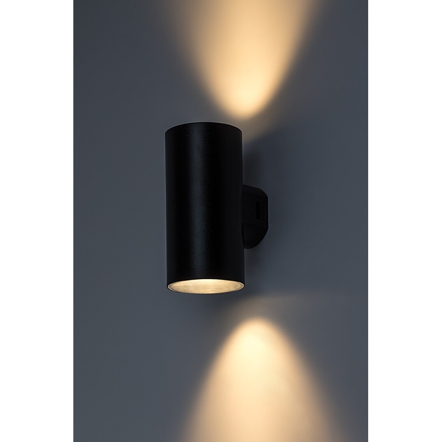 Rabalux - LED vägglampa för utomhusbruk LED/18W/230V 2700/4000/6500K IP65 svart