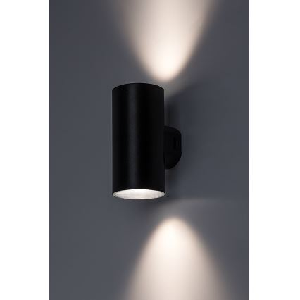Rabalux - LED vägglampa för utomhusbruk LED/18W/230V 2700/4000/6500K IP65 svart