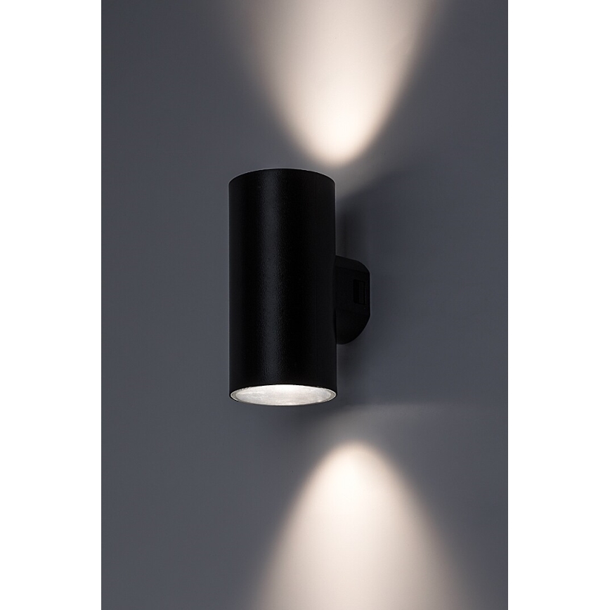 Rabalux - LED vägglampa för utomhusbruk LED/18W/230V 2700/4000/6500K IP65 svart