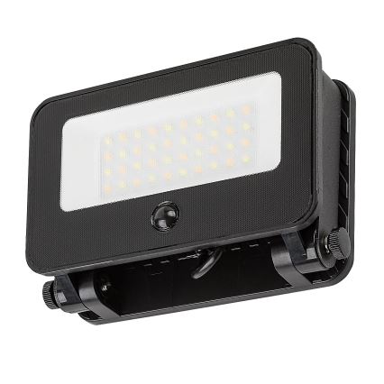 Rabalux - LED solreflektor med sensor LED/6W/3,7V 3000/4000/6500K IP65 2200 mAh