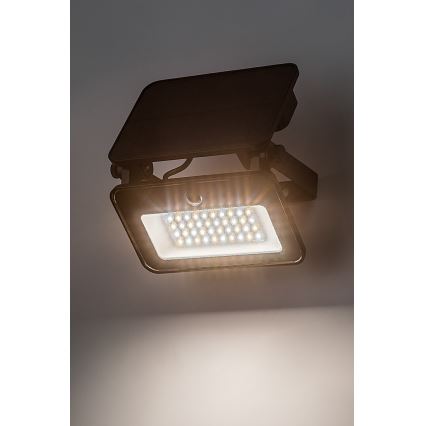 Rabalux - Solcellstrålkastare med sensor LED/6W/3,7V 3000/4000/6500K IP65