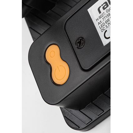 Rabalux - Solcellstrålkastare med sensor LED/6W/3,7V 3000/4000/6500K IP65