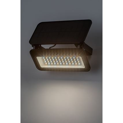 Rabalux - Solcellstrålkastare med sensor LED/8W/3,7V 3000/4000/6500K IP65 2600 mAh