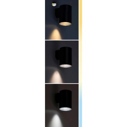 Rabalux - LED vägglampa för utomhusbruk LED/9W/230V 2700/4000/6500K IP65 vit