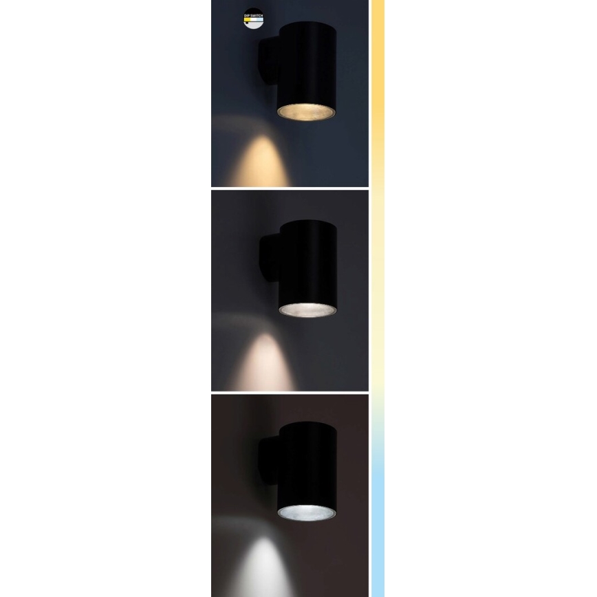 Rabalux - LED vägglampa för utomhusbruk LED/9W/230V 2700/4000/6500K IP65 vit