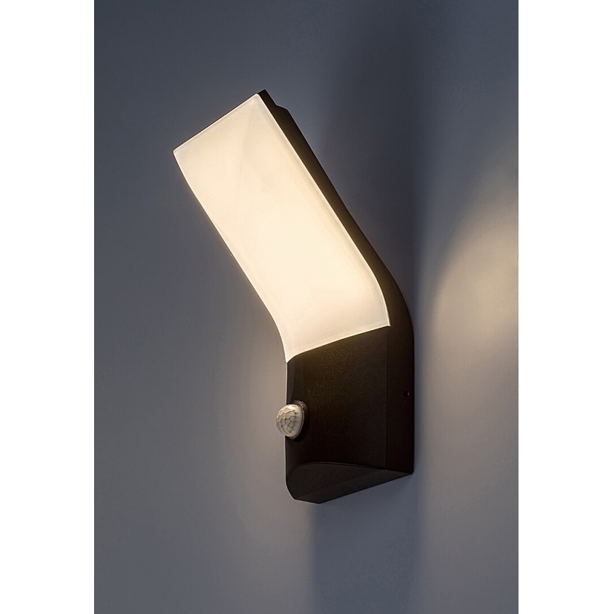 Rabalux - LED Utomhus vägglampa med sensor LED/10W/230V IP54