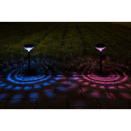 Rabalux - LED RGB Solcellslampa LED/0,1W/1,2V 600mAh IP44