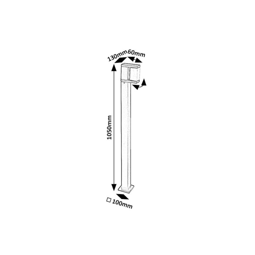 Rabalux - LED-lampa för utomhusbruk LED/10W/230V IP54