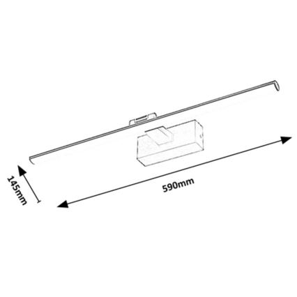 Rabalux - LED Bildbelysning LED/12W/230V 3000K 59 cm