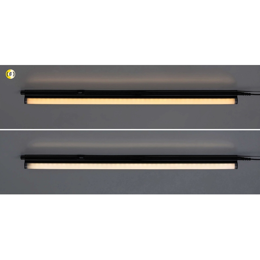 Rabalux - LED lampa för undersidan av köksskåp LED/12W/230V 3000/4000K svart