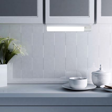Rabalux - LED lampa för undersidan av köksskåp med en låda LED/17W/230V 4000K IP44 vit 57 cm
