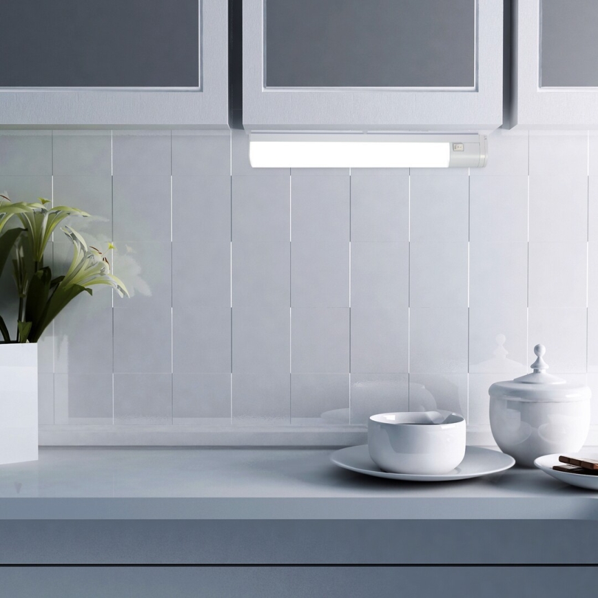Rabalux - LED lampa för undersidan av köksskåp med en låda LED/17W/230V 4000K IP44 vit 57 cm