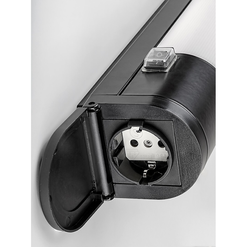 Rabalux - LED lampa för undersidan av köksskåp med en låda LED/17W/230V 4000K IP44 svart 57 cm