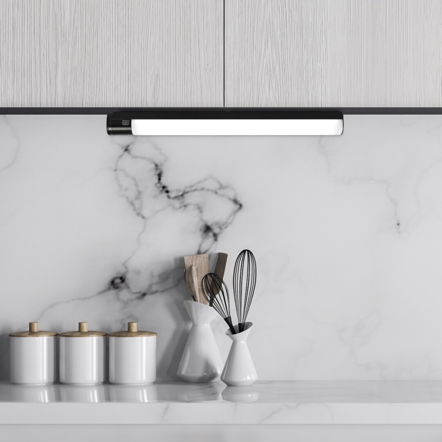 Rabalux - LED lampa för undersidan av köksskåp med en låda LED/20W/230V 4000K IP44 svart 87 cm