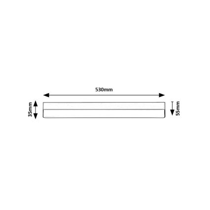 Rabalux - LED lampa för undersidan av köksskåp LED/14W/230V 4000K 53 cm vit