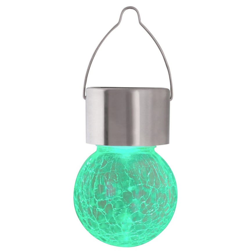 Rabalux - LED RGB solcellslampa för utomhusbruk med strömbrytare LED/0,06W 60 mAh IP44