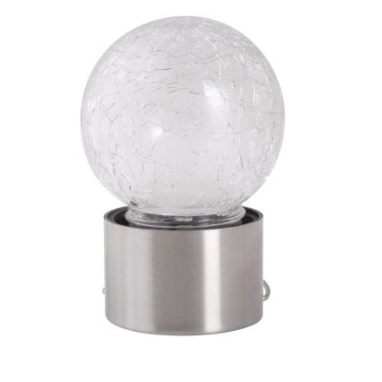 Rabalux - LED RGB solcellslampa för utomhusbruk med strömbrytare LED/0,06W 60 mAh IP44