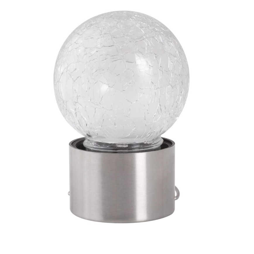 Rabalux - LED RGB solcellslampa för utomhusbruk med strömbrytare LED/0,06W 60 mAh IP44