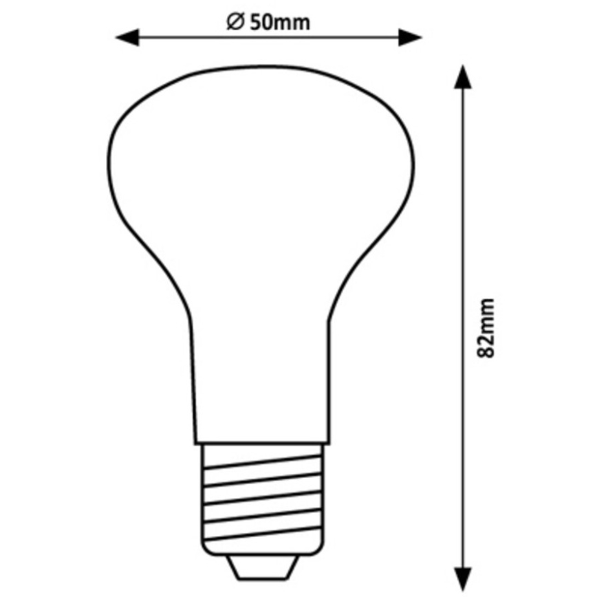 Rabalux - LED glödlampa R50 E14/5W/230V 3000K
